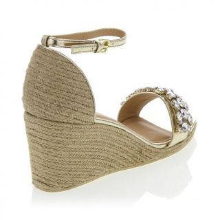 IMAN Global Chic Glam to the Max Embellished Classic Wedge