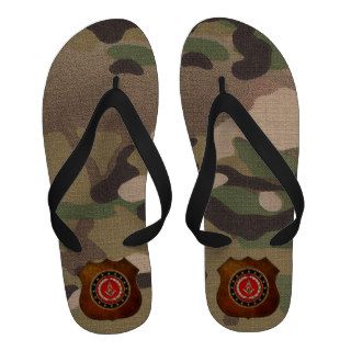 [400] Masonic Square and Compasses [3rd Degree] Flip Flops