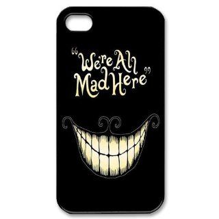 Personalized Alice in Wonderland Hard Case for Apple iphone 4/4s case BB237 Cell Phones & Accessories