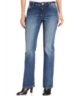 Tommy Hilfiger New Classic Bootcut Jeans, True Rinse Wash   Jeans   Women