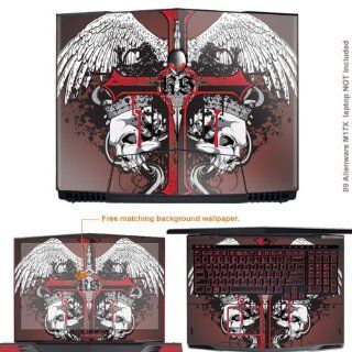 Protective Decal Skin Sticker for Alienware M17X with 17.3in Screen (view IDENTIFY image for correct model) case cover 09 M17X 236 Computers & Accessories