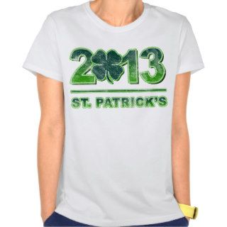 St. Patrick’s Day Shamrock 2013 T Shirt