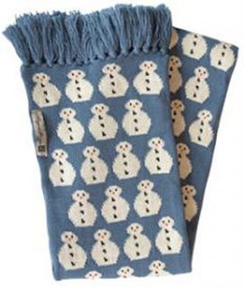 the snowman scarf adult size by green eyed monster