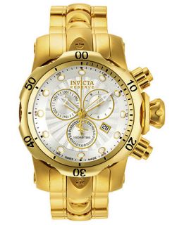 Invicta Mens Swiss Chronograph Reserve Venom Boy Gold Ion Plated Stainless Steel Bracelet Watch 46mm 13901   Watches   Jewelry & Watches