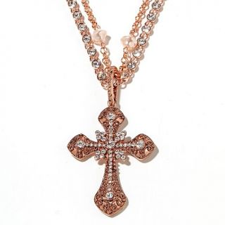 Real Collectibles by Adrienne® "The King's Beloved Sister" Jeweled Cross En