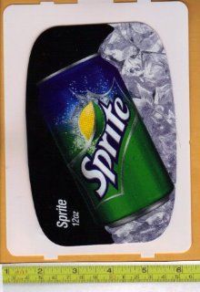 Large HVV High Visability Vendor (Pepsi Machine Size) Sprite CAN Soda Vending Machine Flavor Strip, Label Card, Not a Sticker  