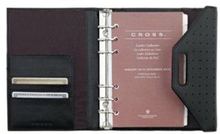 Cross Autocross Leather, Personal Agenda Calendar, Black (AC234 1)  Personal Organizers 