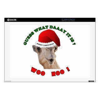 hump day camel merry christmas skin for 17" laptop