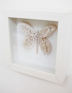 personalised laser cut butterfly box artwork by the hummingbird card company
