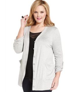 Soprano Plus Size Sweater, Long Sleeve Cardigan   Tops   Plus Sizes
