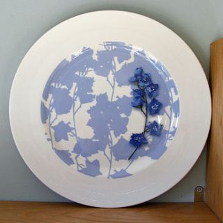 dinner plates by joanna london print decorated ceramics