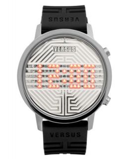 Versus by Versace Watch, Unisex Pret a Porter Stainless Steel Bracelet 36x33mm 3C7160 0000   Watches   Jewelry & Watches