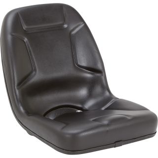 High Back Kubota Tractor Seat — Black, Model# 53000BK  Construction   Agriculture Seats