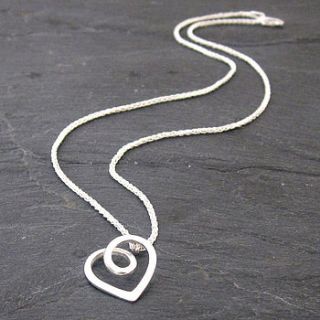 eternal heart pendant by emma kate francis