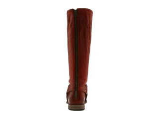 Frye Phillip Harness Tall Burnt Red Soft Vintage Leather