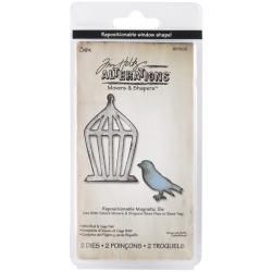 Sizzix Movers and Shapers Magnetic 'Bird and Cage' Die Sizzix Cutting & Embossing Dies