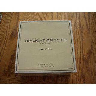 Richland Tealight Candles White Unscented Set of 125   Tea Lights