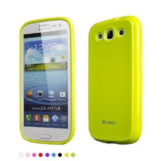 Megix Technology Amber Series Case for Samsung Galaxy S3   Retail Packaging   Green Cell Phones & Accessories