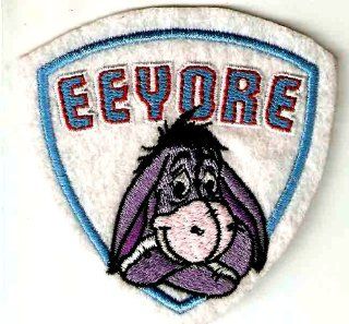 EEYORE the Donkey in Winnie the Pooh Disney Embroidered Iron On / Sew On Patch 