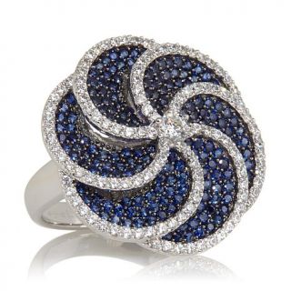 Victoria Wieck 1.6ct Absolute™ Created Sapphire Swirl Ring