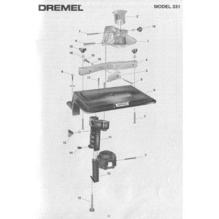 Dremel 231 Shaper/Router Table   Power Rotary Tool Accessories  