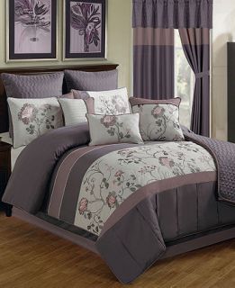 Notre Dame 22 Piece California King Comforter Set   Bed in a Bag   Bed & Bath