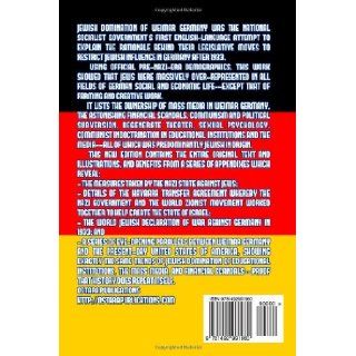 Jewish Domination of Weimar Germany Eckhart Verlag, Francis Dupont 9781492991960 Books