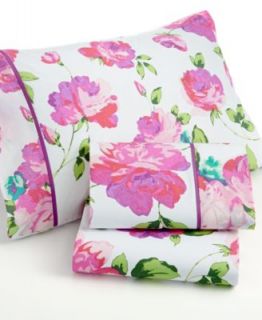 Seventeen Eva Eyelet Purple 3 Piece Full/Queen Comforter Set   Bed in a Bag   Bed & Bath