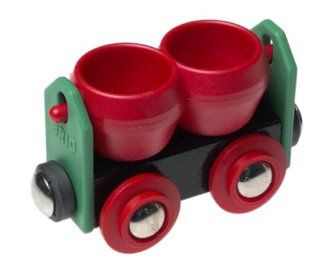 BRIO Cement Hauler Train Car Toys & Games