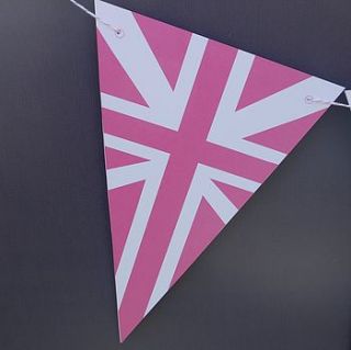 personalised royal patriotic bunting by daisyley