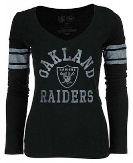 47 Brand Womens Oakland Raiders Homerun Long Sleeve T Shirt   Sports Fan Shop By Lids   Men