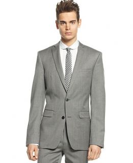 Bar III Jacket Light Grey Extra Slim Fit   Suits & Suit Separates   Men