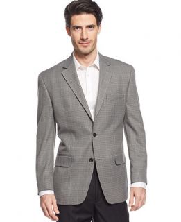 Michael Michael Kors Black and Grey Check Sport Coat   Blazers & Sport Coats   Men