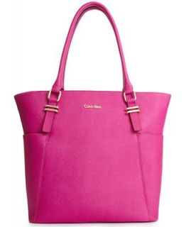 Calvin Klein  Saffiano Top Zip Tote   Handbags & Accessories