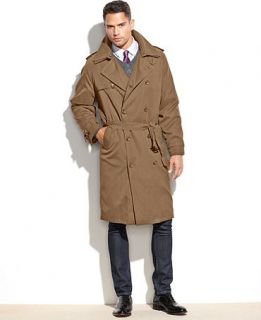 London Fog Coat, Iconic Belted Trench Raincoat   Coats & Jackets   Men