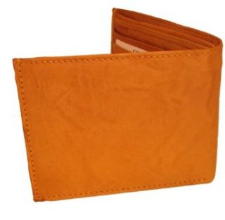 Kozmic Tan Leather Bifold Wallet at  Mens Clothing store