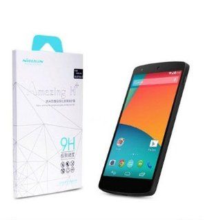 Nikay Nillkin 9H Hardness Tempered Glass Front Screen Protectors with Nikay NFC Tag for Google Nexus 5 Cell Phones & Accessories