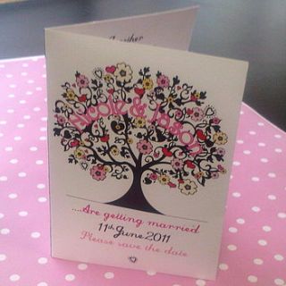 folded wedding invitations 50 cards for £145 by gifts by lucy