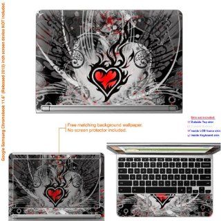 Decalrus   Matte Decal Skin Sticker for Google Samsung Chromebook with 11.6" screen (IMPORTANT read Compare your laptop to IDENTIFY image on this listing for correct model) case cover Mat_Chromebook11 221 Computers & Accessories