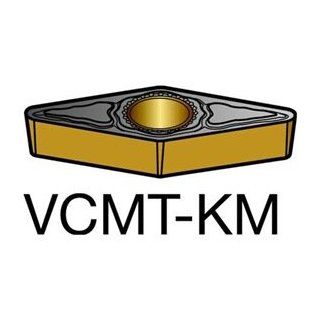 Carbide Turning Insert, VCMT 222 KM 3215, Pack of 10
