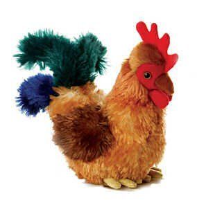 Plush Rowdy Rooster Mini Flopsie 8" Toys & Games