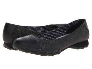 Skechers Bikers Relaxed Fit Glitzy Sparkle Black