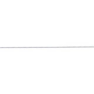 14K White Gold .9mm Pendant Curb Chain 20" Jewelry