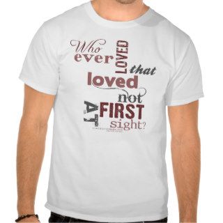 Hero & Leander Love Quote Shirt