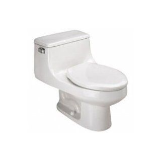 Mansfield One Piece Contemporary Design Elongated Toilet 722WHT White    