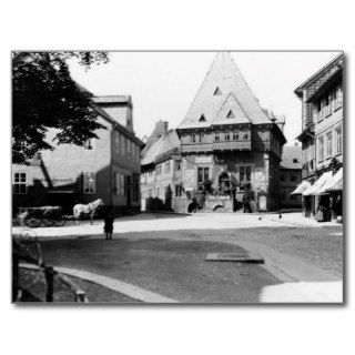 An old Hotel in the Town Square, Goslar, c.1910 Post Cards