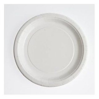7" White Plates Kitchen & Dining