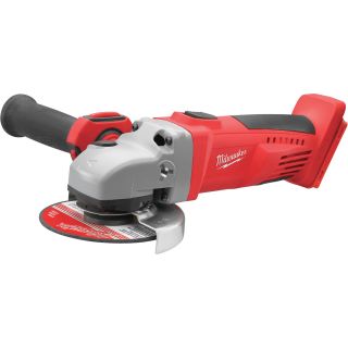 Milwaukee M28 Cordless Grinder/Cutoff Tool — 4 1/2in., Tool Only, Model# 2401-22  Grinders   Stands