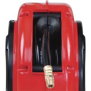 ReelWorks Mini Hose Reel with 26-Ft. PVC Hose, Model# L710082  Air Hoses   Reels