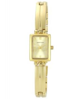 Anne Klein Watch, Womens Three Tone X Shaped Bangle Bracelet 22mm 10 9479MPTR   Watches   Jewelry & Watches
